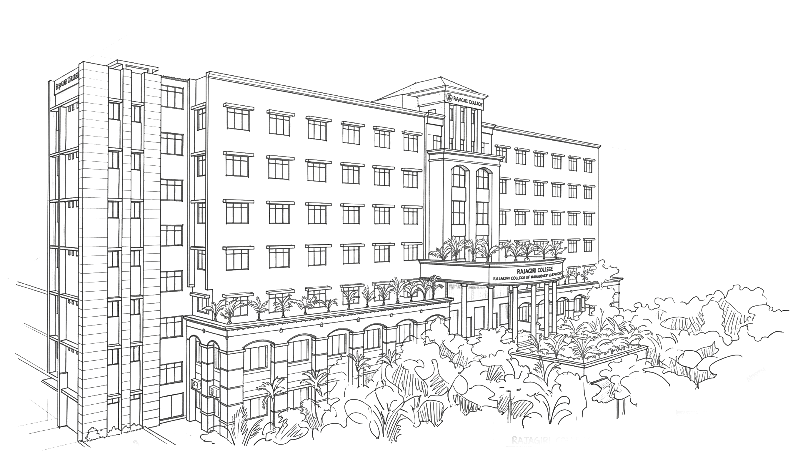 RCMAS Campus Sketch